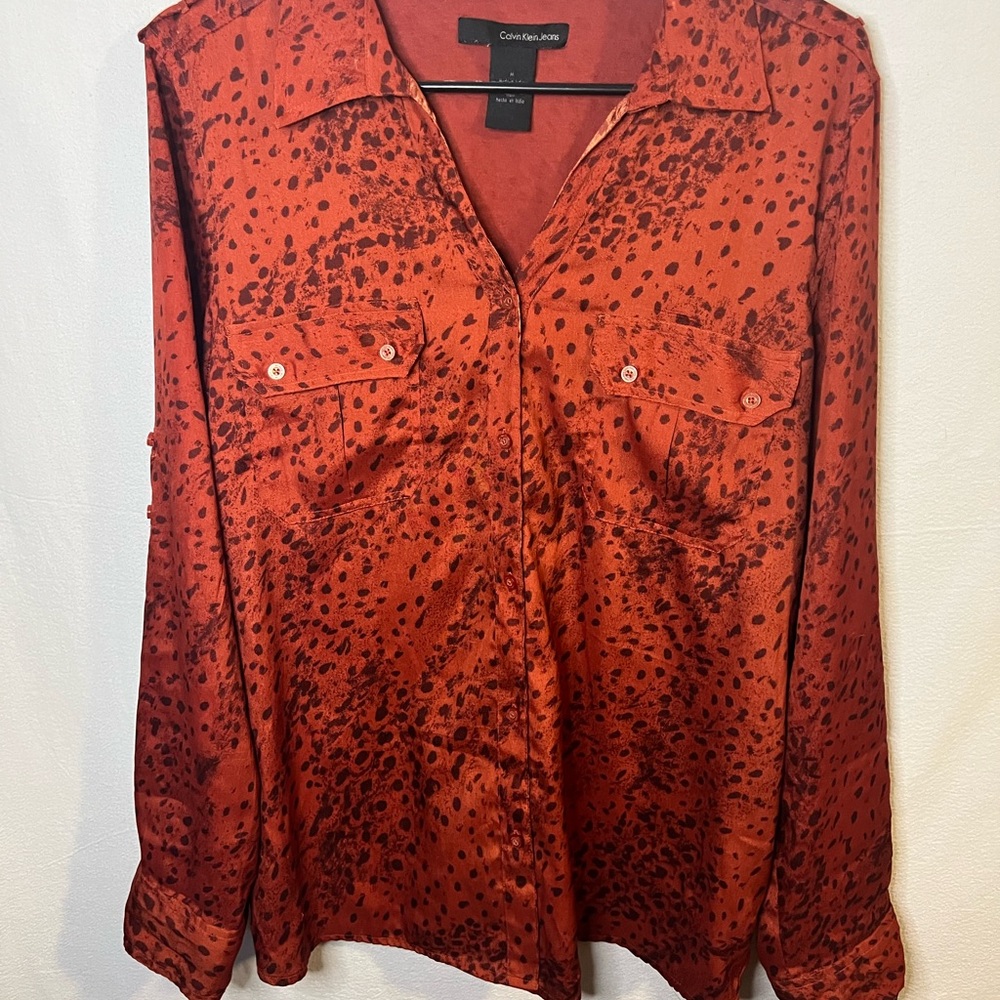 Calvin Klein Jeans Deep Red Garment